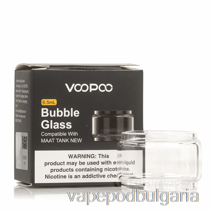 Vape 10000 Дръпки Voopoo Maat Replacement Glass 5ml Straight Glass